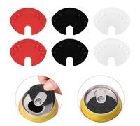 6pz Coperchi per Lattine, Plastica Tappi per Lattine Colorato Salva Lattine Tappo Chiudi Lattine Riutilizzabile Previene Fuoriuscite per la Parte Superiore di Lattine di Birra Soda