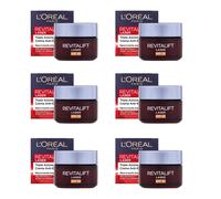6pz Crema viso giorno anti rughe L'Oreal Revitalift Laser SPF25 50ml