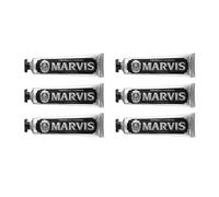 6pz Dentifricio Marvis Amarelli Licorice gusto alla liquirizia cura denti 85ml