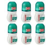 6pz Deodorante Borotalco Original roll-on profumo classico di borotalco 50ml
