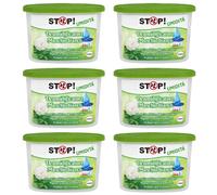6pz Deumidificatore Casa Portatile 500ml contro Muffa Assorbi Umidità M.Bianco