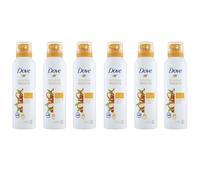6pz DOVE MOUSSE DOCCIA con olio di argan morbidezza 24h nutriente 200ml