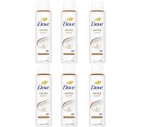 6pz DOVE Vanilla scent fragranza duratura 48h 150ml