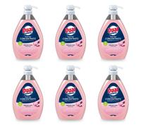 6pz Dual Power piatti gel concentrato delicato mani 1000ml
