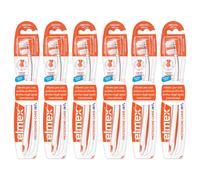 6pz ELMEX SPAZZOLINO con testina corta protezione carie InterX MEDIO