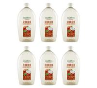 6pz Equilibra Bagnodoccia Cocco detergente corpo delicato nutriente 1000ml