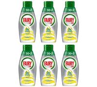 6pz FAIRY Platinum GEL All in One detersivo lavastoviglie piatti al Limone 650ml