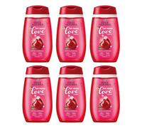 6pz Felce Azzurra Gel doccia profumato Ciliegia My Mood Love Cherry 250ml