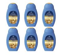 6pz FELCE AZZURRA ORO E SPEZIE Doccia Gel Setificante deterge la pelle 250ml