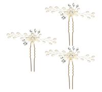 6Pz Fermagli Sposa Dorati Con E Per E Ragazza