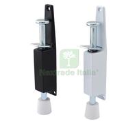 6PZ FERMAPORTA A PEDALE GRANDE COLORE ARGENTO: