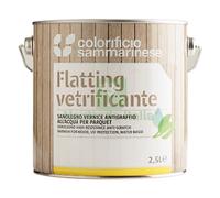6PZ FLATTING ALL'ACQUA 'SANOLEGNO' LT. 0,750 TRASPARENTE LUCIDA: