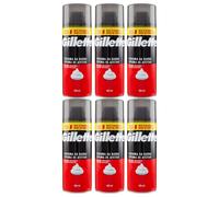 3x Gillette Classica Schiuma Barba 400 Ml. Classica