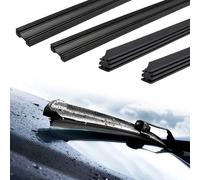 6Pz Gomma Tergicristalli Auto, Gomme per Tergicristallo di Ricambio, 800mm Gomma di Ricambio Universale per Tergicristalli, Gommino Tergicristallo Anteriore, Gomme Spazzole Tergicristallo Posteriore