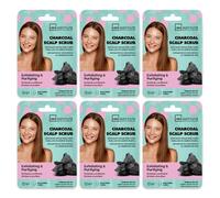 6pz IDC INSTITUTE CHARCOAL SCALP SCRUB Maschera Esfoliante capelli carbone 25ml