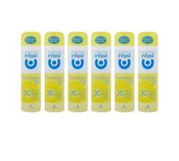 6pz INFASIL FRESCHEZZA ATTIVA CONTROLLO 48 ORE deodorante spray corpo 150ml