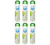6pz INFASIL NEUTRO sensazioni naturali deodorante corpo Spray antimacchia 150ml