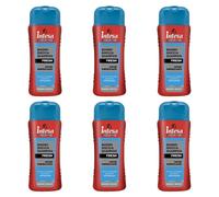 6pz INTESA POUR HOMME Bagno Doccia Shampoo FRESH Energy boost 500ml corpo