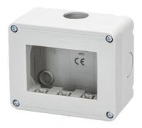 6PZ INVOLUCRO A PARETE IP40 POSTI 3 MM 101X83 H.MM 55 X ABM