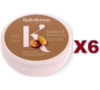 6PZ KALODERMA CREMA MANI KARITè NUTRIENTE 150ML RIGENERA E NUTRE ISTANTANEAMENTE