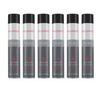 6pz Lacca capelli con pantenolo fissaggio lunga durata Allwaves Hair Spray 500ml