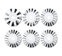 6pz Lame Rotanti da 45mm, Lame Rotanti a Onda Lame di Ricambio per Taglierina Rotante per Tessuti per Quilting Cucito Artigianato