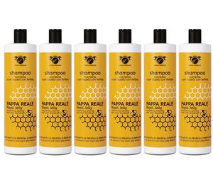 6pz Linea Italiana COE SHAMPOO PAPPA REALE NUTRIENTE CAPELLI CON FORFORA 500ml