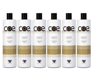 6pz Linea Italiana COE SHAMPOO SEMI DI LINO CAPELLI DEBOLI E STRESSATI 500ml