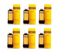 6pz Linetti BrillantinaMallo di Noce profumata Lavanda per capelli liquida 50ml