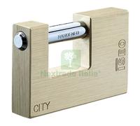 6PZ LUCCHETTO ANTISCASSO MM 76 CIFRATURA UNICA: