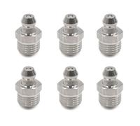 6pz M10 x 1 thread in Acciaio Inox Ingrassatore dritto il montaggio per auto
