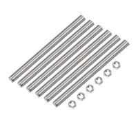 6pz M14x200mm Completamente Filettata Asta con 6pz Dadi Esagonali,2mm