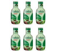 6pz MALIZIA BAGNO SCHIUMA PINO E THE VERDE 1 litro NUOVO con ANTIBATT.