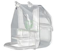 6PZ MANGIATOIA + POSATOIO X GABBIA UCCELLI FERPLAST CM 9X9 H.CM 9: