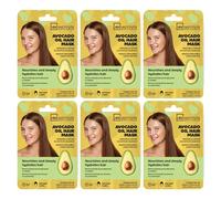 6pz Maschera idratante nutriente capelli avocado oil monodose 25ml
