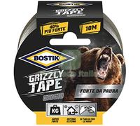 6PZ NASTRO ALTA RESISTENZA GRIZZLY BOSTIK GRIGIO MM 50 ML 10: