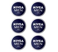 6pz NIVEA MEN CREME crema viso mani corpo 75ml pelle uomo idrata e protegge