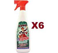 6PZ OLE' RESSENZA EMERALD PROFUMA DEODORA IGIENIZZA DETERGE SPOLVERA SPRAY 750ML