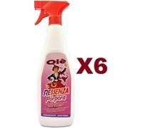 6PZ OLE' RESSENZA PORPORA PROFUMA DEODORA IGIENIZZA DETERGE SPOLVERA SPRAY 750ML