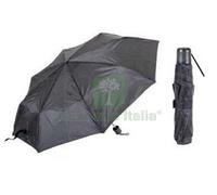 6PZ OMBRELLO PIEGHEVOLE SUPER MINI CON CUSTODIA IN PVC NERO: