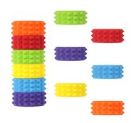 6pz Palline Magnetiche Fidget in Silicone, 6 Colori Giocattolo Sensoriale Magnetico Gadget dalla Consistenza Silenziosa per Diminuire l'Irrequietezza e Calmarsi