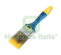 6PZ PENNELLESSA SETOLA SINTETICA "KREX" GIALLO BLU SERIE 331 MM.40: