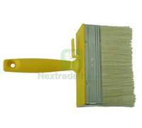 6PZ PLAFONCINI SETOLA BIONDA MANICO PLASTICA MM.140X40X64: