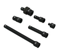 6pz Presa Impatto Prolunga Step Up Adattatore Riduttore Giunto Oscillante Acc...