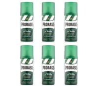 6pz PRORASO Schiuma da Barba rinfrescante e tonificante tutte le barbe 100ml