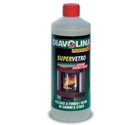 6PZ PULITORE SUPERVETRO DIAVOLINA RICARICA 1000 ML