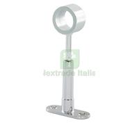 6PZ REGGITUBO CENTRALE REGOLABILE X TUBO TONDO CROMATO MM.30: