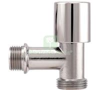 6PZ RUBINETTO A VITE X LAVATRICE 250 ITAP OTTONE CROMATO 1 2MX3 4M:
