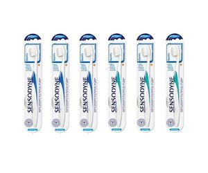6pz SENSODYNE GENTLE spazzolino soft per denti e gengive sensibili NUOVO