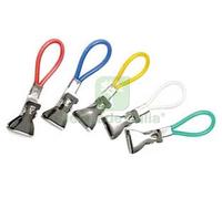 6PZ SET 5 PORTA STROFINACCI A PINZETTA DOPPIO SCATTO: